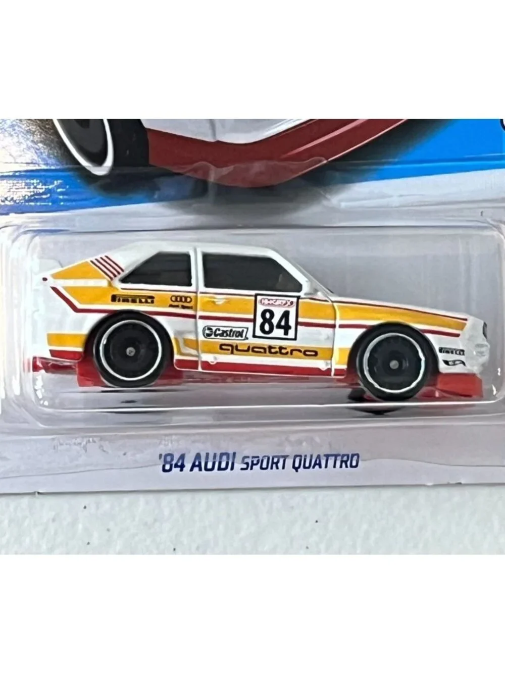 Hot Wheels '84 Audi Sport Quattro HW The 80s 50/250 9/10 White NOC